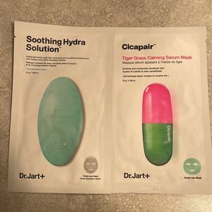 2 Dr.Jart face masks